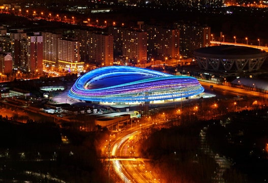 國(guó)家速滑館-冰絲帶